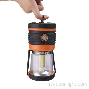 Lampe-torche rechargeable de lanterne de camping de banque de puissance de 4400mAH